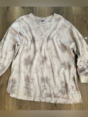 Old Navy Oversized Vintage Tunic Sweatshirt Size Medium